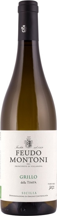!Вино Феудо Монтони делла Тимпа Грилло (Feudo Montoni della Timpa Grillo) белое сухое 0,75л 13%