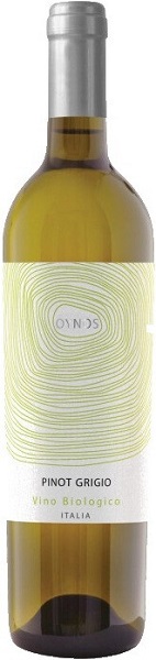 Вино Ойнос Пино Гриджио Биолоджико (Oynos Pinot Grigio Biologico) белое полусухое 0,75л 12%