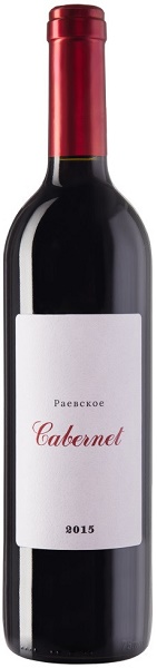 Вино Раевское Каберне (Raevskoe Cabernet) красное сухое 0,75л Крепость 13%