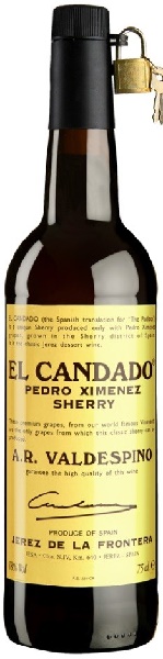 Вино ликерное Херес Вальдеспино Педро Хименес Эль Кандадо (Sherry Valdespino) сладкое 0,75л 17%