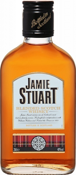 Виски Джэми Стюарт (Whiskey Jamie Stuart) купажированный 0,2л Крепость 40%