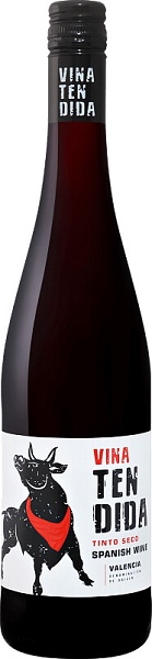 Вино Винья Тендида (Vina Tendida) красное полусладкое 0,75л Крепость 12%
