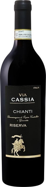 Вино Виа Кассия Кьянти Ризерва (Castellani Via Cassia Chianti Riserva) красное сухое 0,75л 12,5%