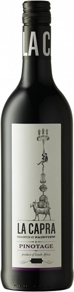 Вино Фэирвью Ла Капра Пинотаж (Fairview) красное сухое 0,75л Крепость 14%