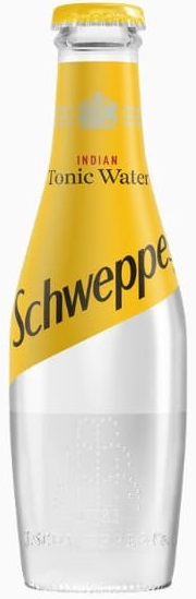 Напиток Швепс Индийский Тоник (Schweppes Indian Tonic) газированный 200 мл в стеклянной бутылке