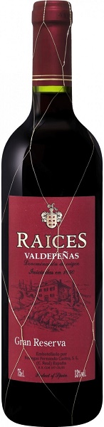 Вино Райсес Гран Ресерва (Raices Gran Reserva) красное сухое 0,75л Крепость 13%