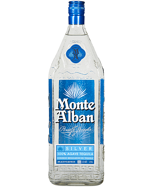 Текила Монте Албан Серебряная (Tequila Monte Alban Silver) 0,75л Крепость 40%.