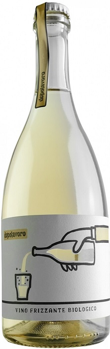 Вино игристое Дополаворо Органик Фризанте (Dopolavoro Organic) белое брют 0,75л 10,5%