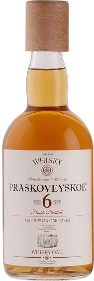 Виски Прасковейский  (Whiskey Praskoveysky) зерновой 6 лет 0,5л Крепость 40%