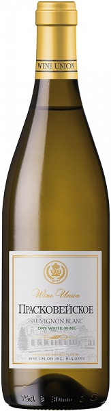 Вино Совиньон Блан Прасковейское (Praskoveyskoe Sauvignon Blanc) белое сухое 0,75л Крепость 12,5%