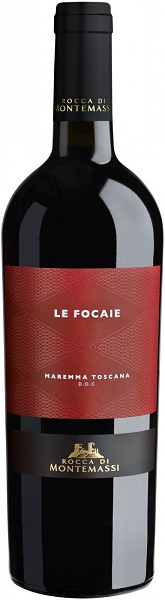 Вино Рокка ди Монтемасси Ле Фокайе (Rocca di Montemassi Le Focaie) красное сухое 0,75л Крепость 13%