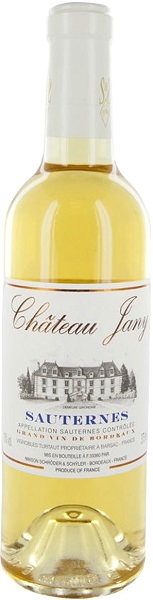 Вино Шато Жани Сотерн (Chateau Jany Sauternes) белое сладкое 0,375л Крепость 13,5%