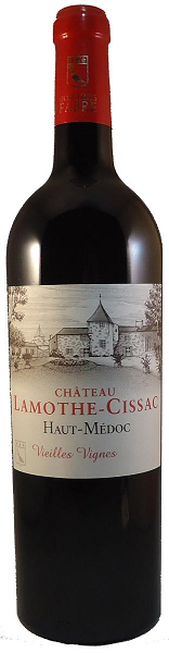 Вино Шато Ламот-Сиссак Вьей Винь (Chateau Lamothe-Cissac) красное сухое 0,75л Крепость 13,5%