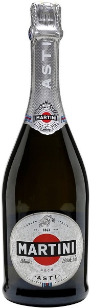 Вино игристое Мартини Асти (Martini Asti) белое сладкое 0,75л Крепость 7,5%