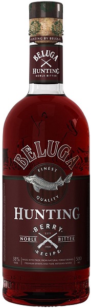 Ликер Белуга Хантинг Ягодный (Beluga Hunting Berry Bitter) десертный 0,5л Крепость 38%