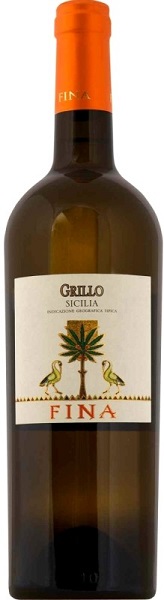 Вино Фина Грилло (Fina Grillo) белое сухое 0,75л Крепость 13,5%