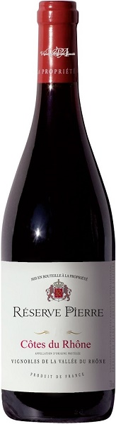 Вино Резерв де Пьер Руж (Reserve de Pierre Rouge) красное сухое 0,75л Крепость 13%