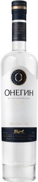 Водка Онегин (Vodka Onegin) 50 мл Крепость 40%