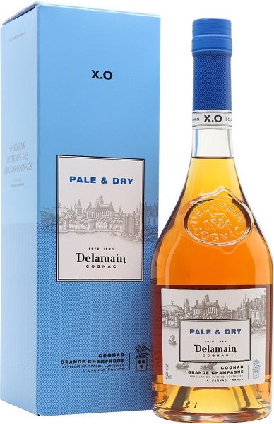 Коньяк Деламен Пэйл энд Драй (Cognac Delamain Pale & Dry) XO 0,7л 40% в подарочной коробке