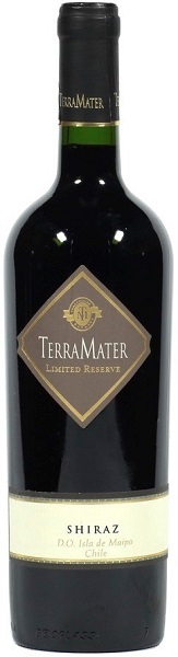 Вино ТерраМатер Лимитед Резерв Шираз (TerraMater Limited) красное сухое 0,75л Крепость 14%