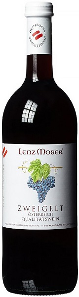 Вино Ленц Мозер Цвайгельт (Lenz Moser) красное сухое 1л Крепость 12,5%.