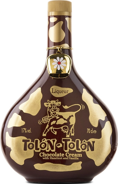 Ликер Толон-Толон Шоколадный Крем (Tolon-Tolon Mignonnette)  с лесным орехом эмульсионный 0,7л 17%