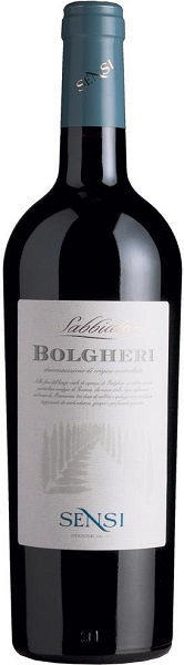Вино Сенси Саббиато Больгери Россо (Sensi Sabbiato Bolgheri) красное сухое, 0,75л Крепость 14%