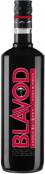 Водка Блэвод Черная (Vodka Blavod Black) 1л Крепость 40%