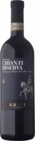 Вино Грати Кьянти Ризерва (Grati Chianti Riserva) красное сухое 0,75л Крепость 13%