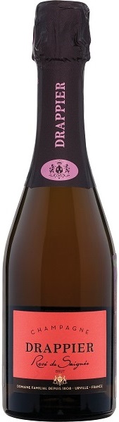 Шампанское Драпье Розе (Drappier Rose) розовое брют 0,375л Крепость 12%.