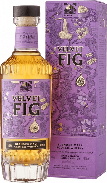 Виски Вельвет Фиг Блендед Молт (Whiskey Velvet Figl) 0,7л Крепость 46% в подарочной коробке