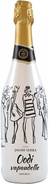 Вино игристое Кава Жауме Серра (Jaume Serra) белое полусухое 0,75л Крепость Кр 11,5%