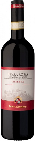 !Вино Тенута ди Треччано Терра Росса Кьянти Колли Сенези Рисерва (Terra Rossa) красное сух 0,75л 14%
