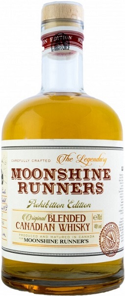 Виски Муншайн Раннерс Канадский Блендид (Moonshine Runners) зерновой 0,7л Крепость 40%
