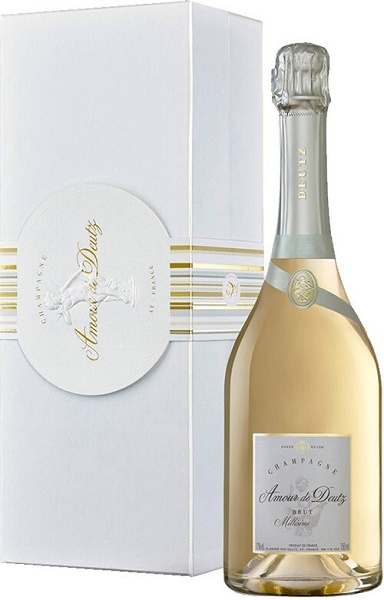 Шампанское Амур де Дейц (Amour de Deutz) белое брют 0,75л 12% в подарочной коробке