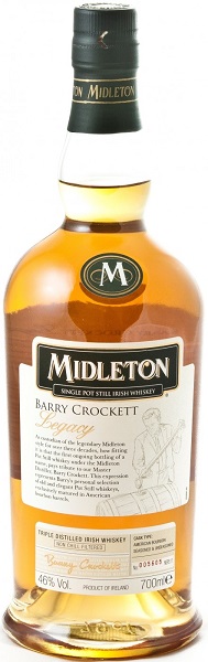 Виски Мидлтон Барри Крокет (Whiskey Midleton Barry Crockett) 0,7л Крепость 46%