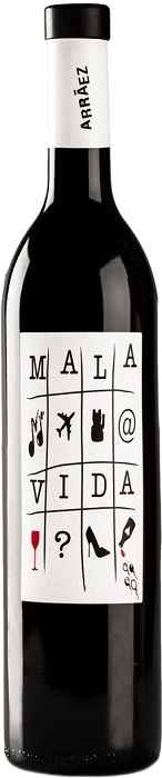 Вино Мала Вида (Mala Vida) красное сухое 0,75л Крепость 13,5%