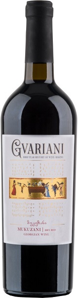Вино Гвариани Мукузани (Gvariani Mukuzani) красное сухое 0,75л Крепость 12,5%