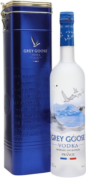 Водка Грей Гуз (Vodka Grey Goose) 0,7л крепость 40% в тубе