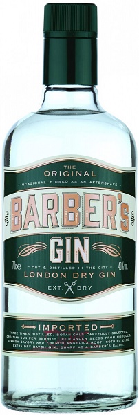 Джин Барбер'с Лондон Драй (Gin Barber's London Dry) 0,7л Крепость 40%