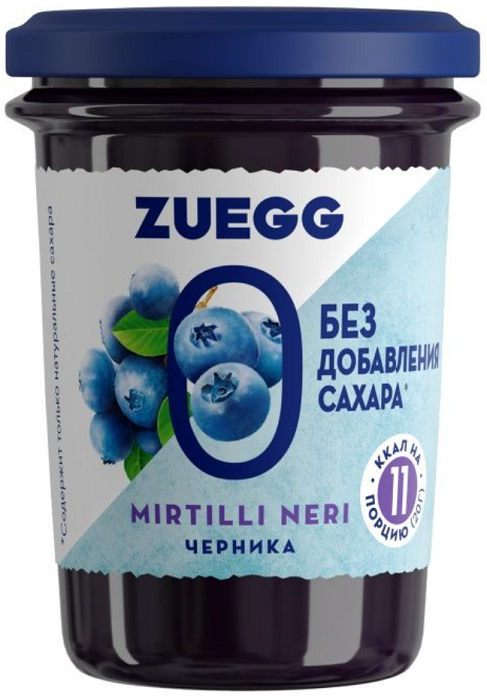 Конфитюр Цуегг Ченика без сахара (Zuegg Zero Added Sugar) 220г