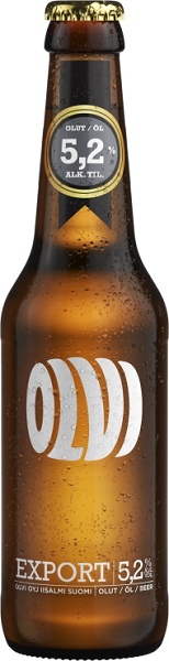 Пиво Олви Экспорт (Olvi Export) светлое фильтрованное 0,33л Крепость 5,2%