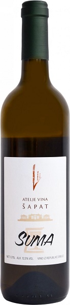 Вино Ателье Вина Шапат Сума (Atelje Vina Sapat) белое сухое 0,75л Крепость 12,5%