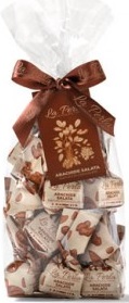 Конфеты шоколадные Ля Перла Трюфель Соленый Арахис (La Perla) без сахара без глютeна 200гр