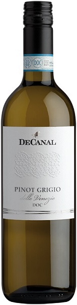 Вино ДеКанал Пино Гриджио делле Венецие (DeCanal Pinot Grigio delle Venezie) белое сухое 0,75л 12%