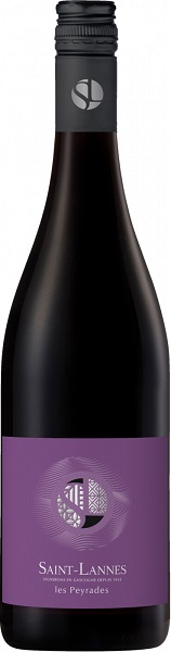 Вино Домен Сен-Лан Ле Пейрад (Domaine Saint-Lannes Les Peyrades) красное сухое 0,75л 13,5%
