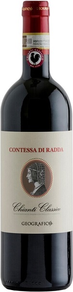 Вино Джеографико Кьянти Классико Контесса ди Радда (Geografico Chianti) красное сухое 0,75л 13,5%
