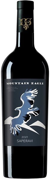 Вино Маунтен Игл Саперави (Agrolain Mountain Eagle) красное сухое 0,75л Крепость 13,5%