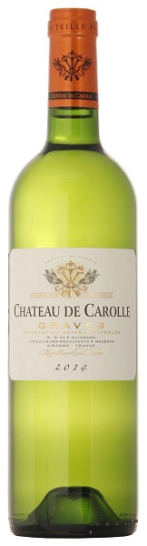 Вино Шато де Кароль Грав (Chateau de Carollle Graves) белое сухое 0,75л 11,5%