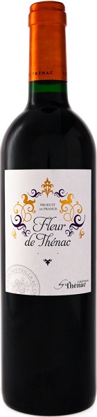 Вино Флёр де Тенак Руж (Fleur de Thenac Rouge) красное сухое 0,75л Крепость 13,5%